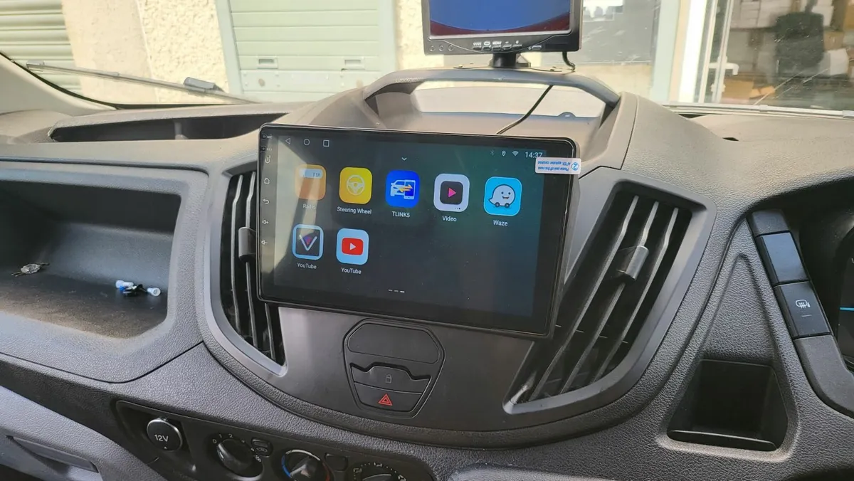 Ford Transit Android Auto Carplay Radio - Image 3