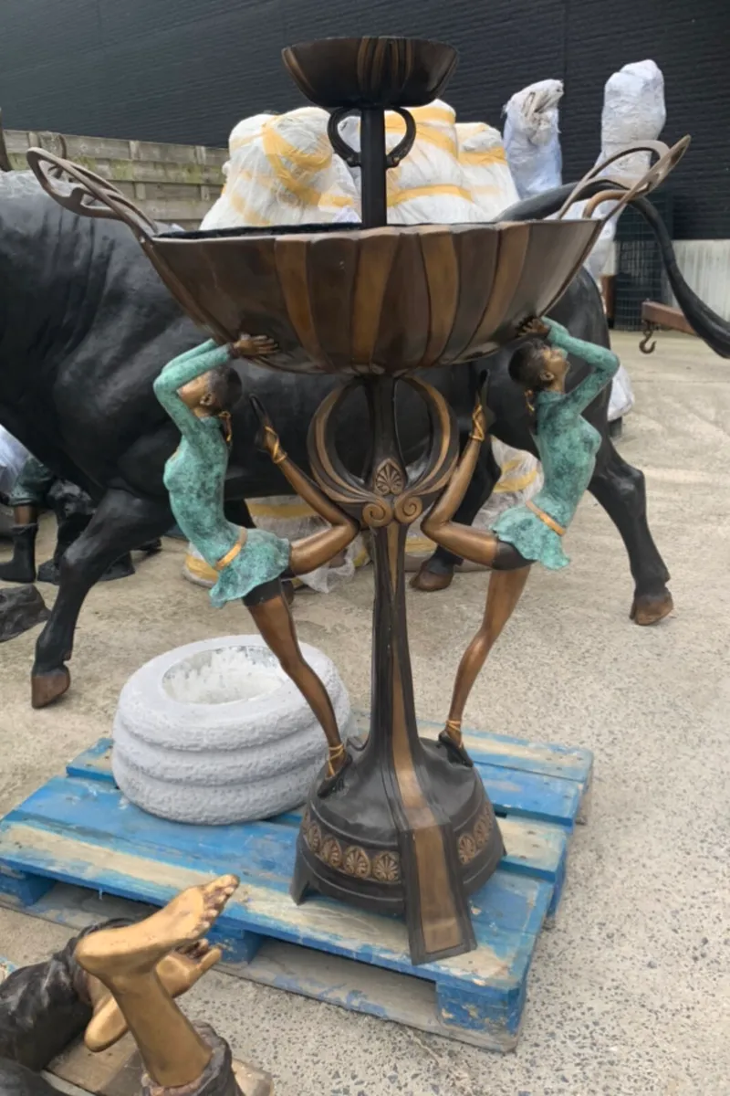 Bronze ballerina fountain - Image 3