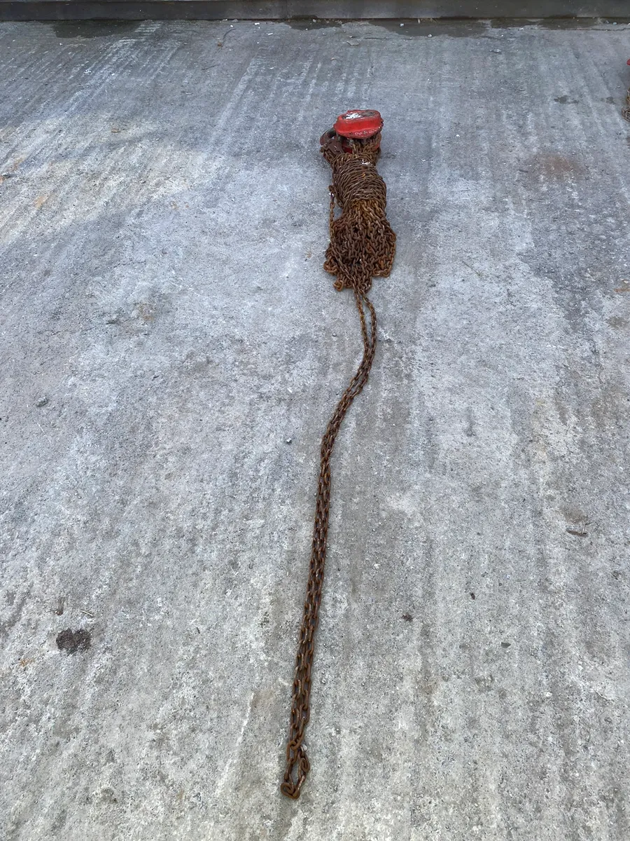 3 Tonne 5M Block and Tackle - Image 2