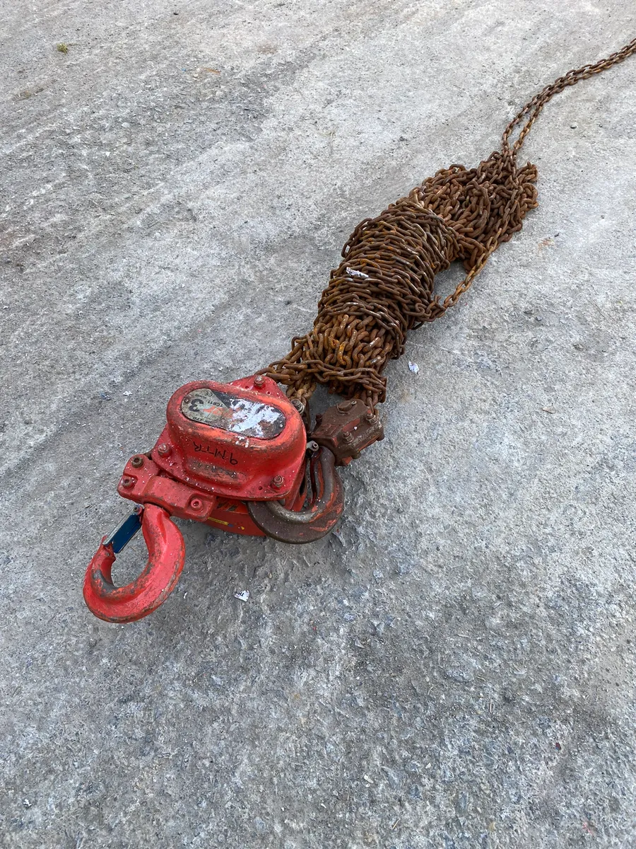 3 Tonne 5M Block and Tackle - Image 4