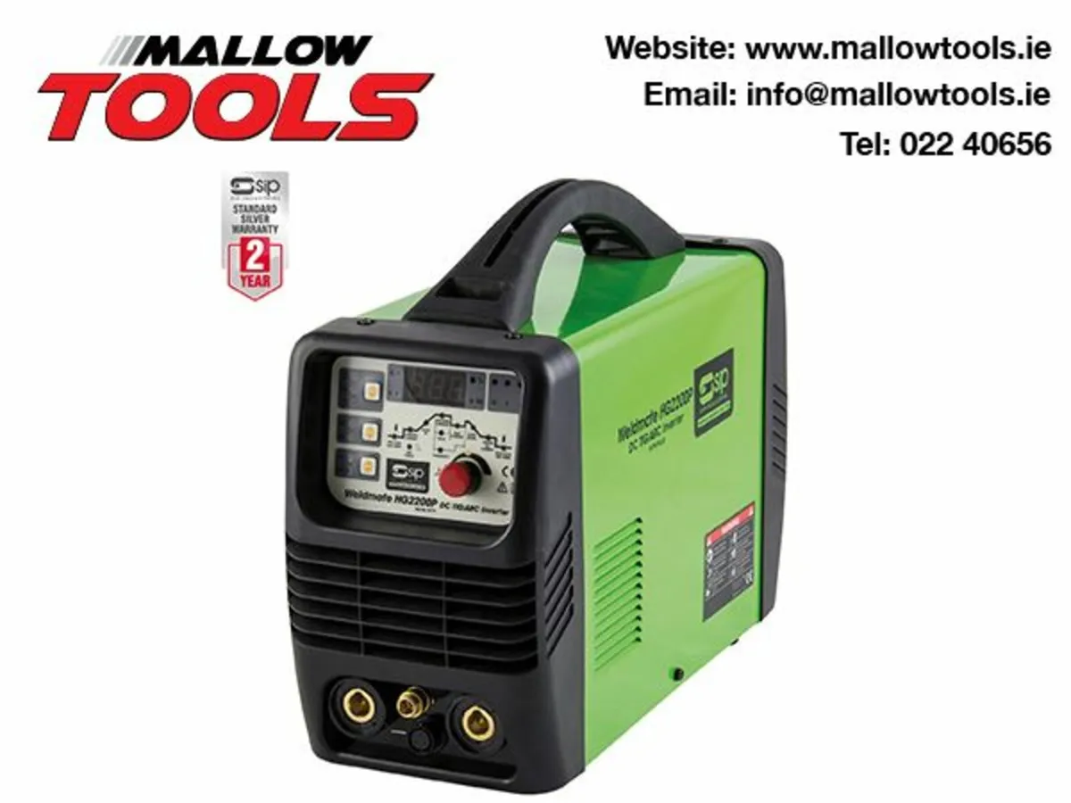 SIP Weldmate HG2200P DC 200amp Tig Welder SALE - Image 2