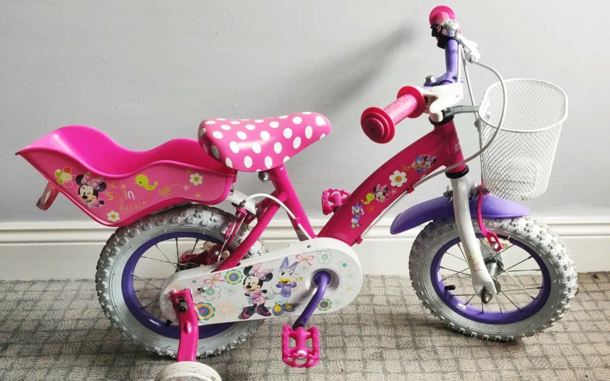 Girls minnie best sale mouse bike