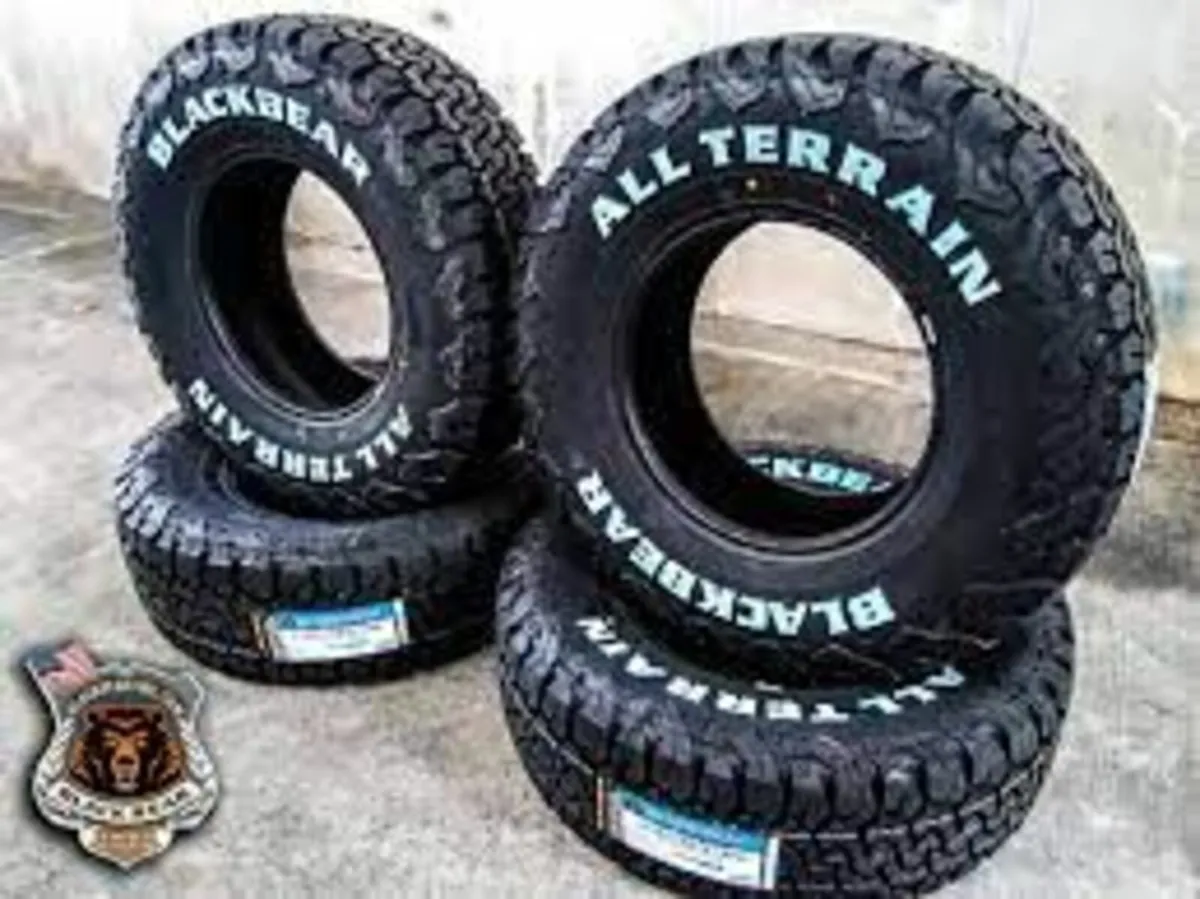 Black Bear All Terain Tyres - Image 1