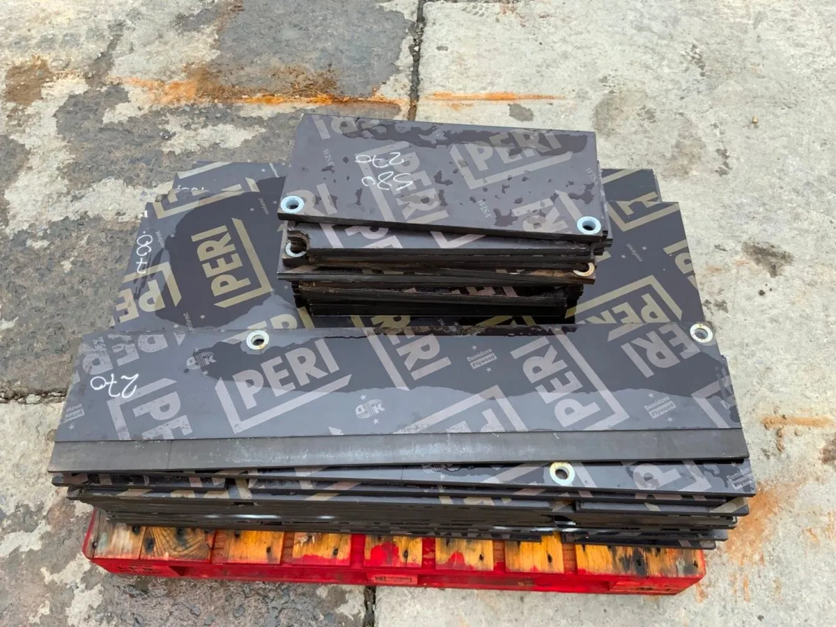 UNUSED PERI PANS. REPLACEMENT PLYWOOD. - Image 1