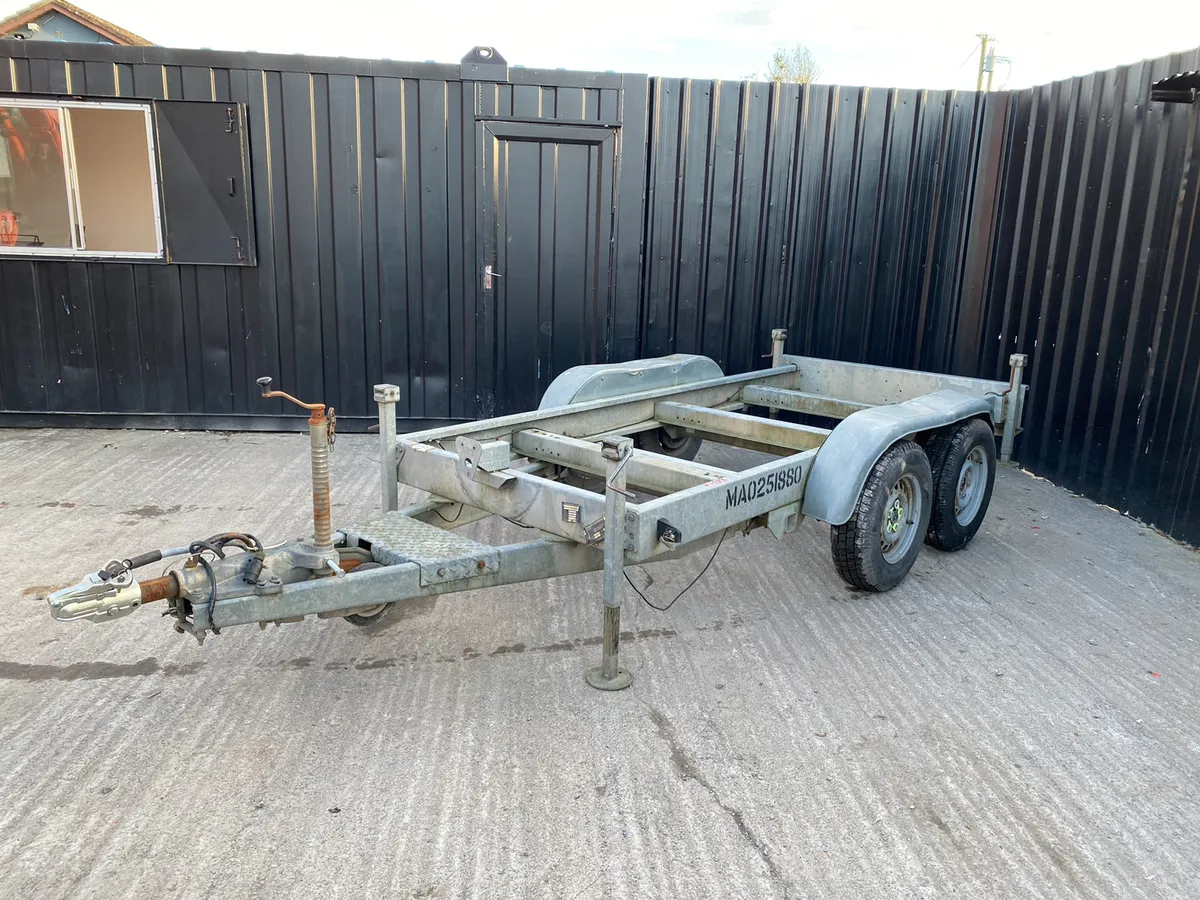 Generator/Fuel cube Trailer chassis - Image 4