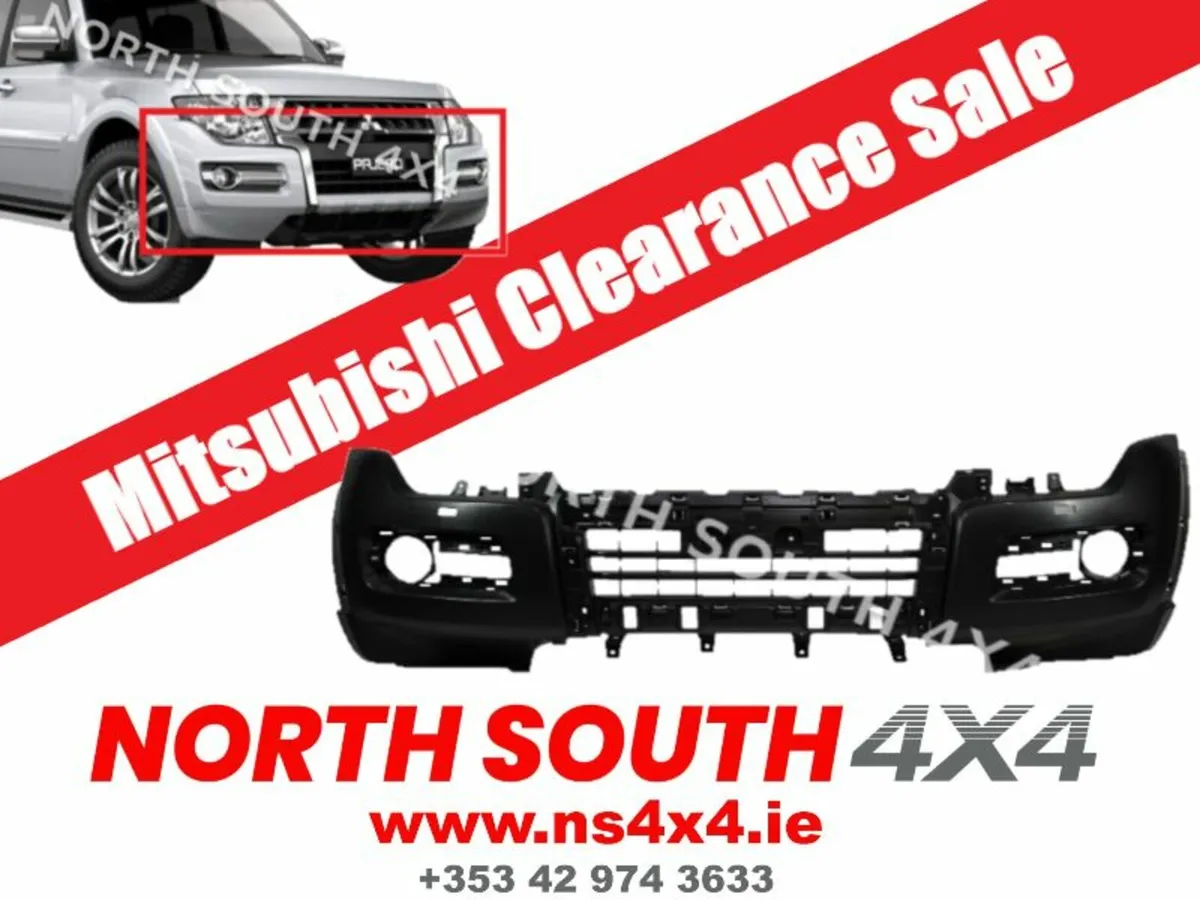 MITSUBISHI L200 FRONT BUMPER (2012-2016) - Image 4