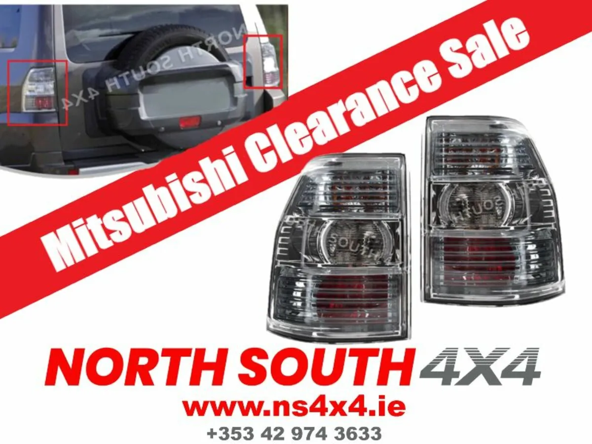 MITSUBISHI SHOGUN/PAJERO LWB REAR TAILLAMP 07+ - Image 1