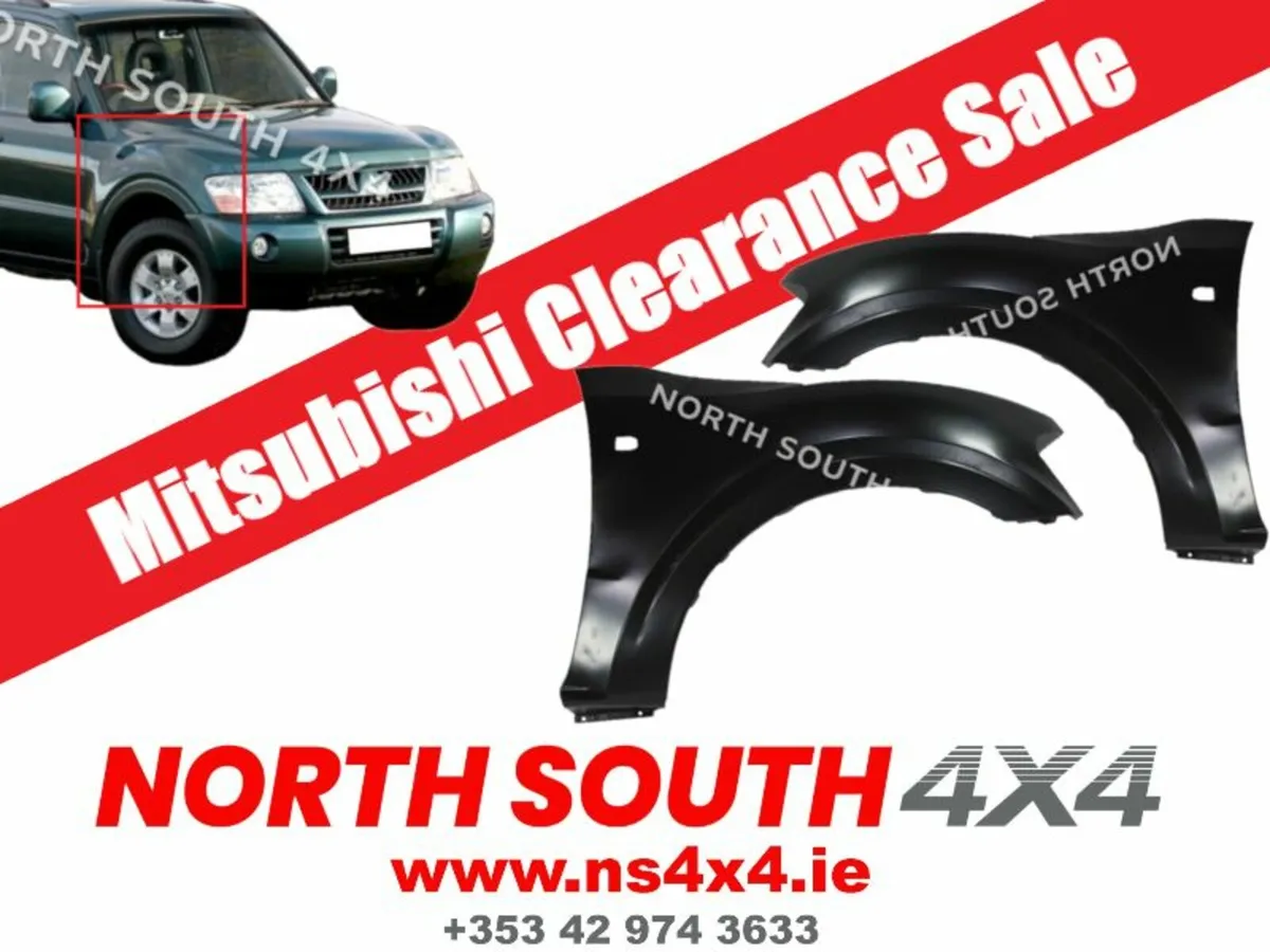 MITSUBISHI PAJERO/SHOGUN WING WITH INDICATOR HOLE - Image 1