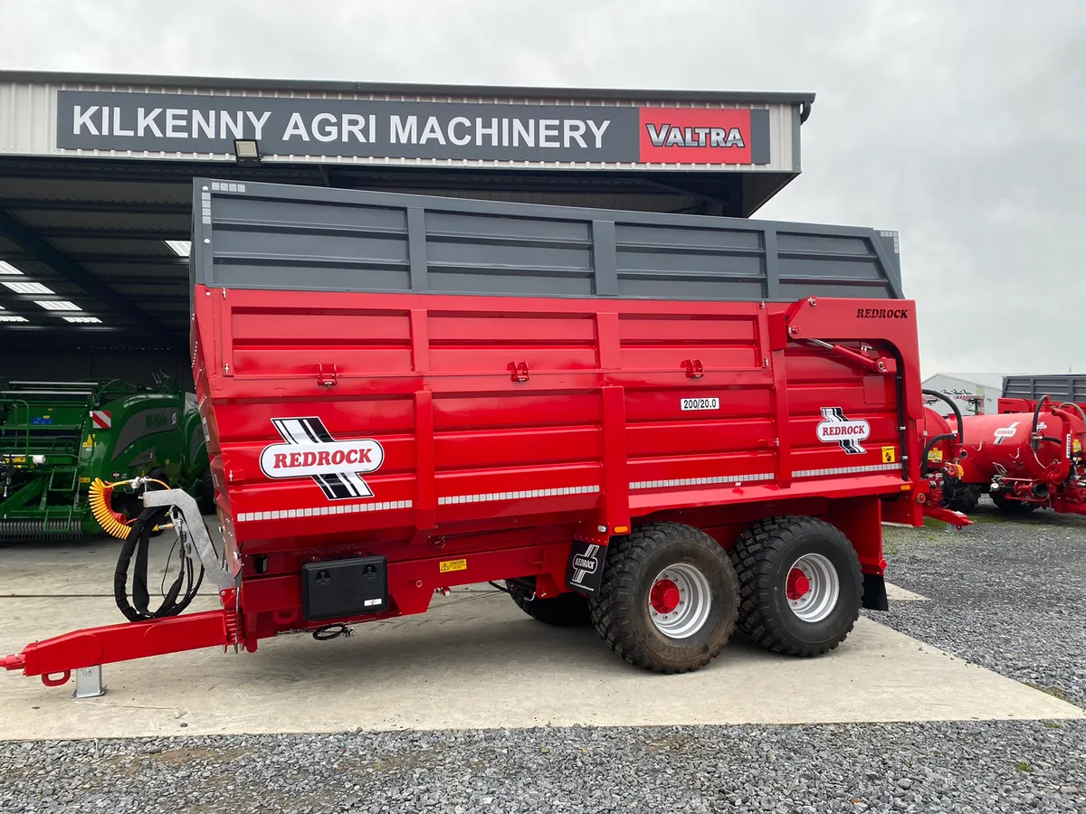 Redrock 20ft grain - silage - beet trailer - Image 2