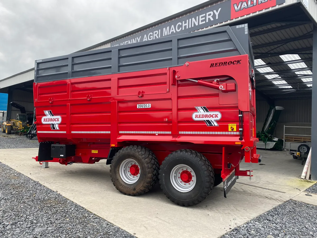 Redrock 20ft grain - silage - beet trailer - Image 3