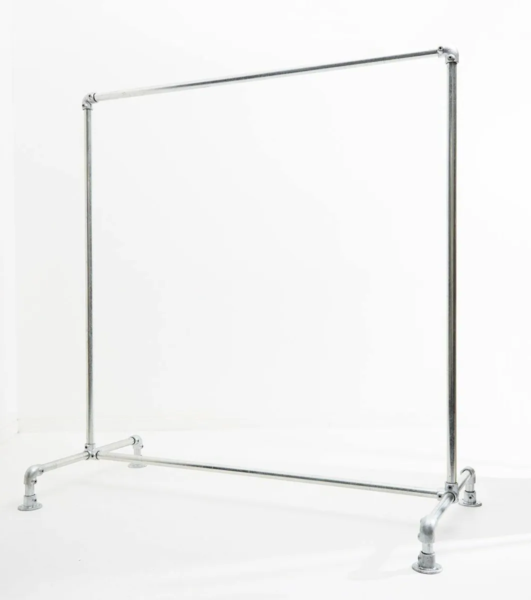 Heavy Duty Steel Clothes Rail - Easily Installed - Image 3