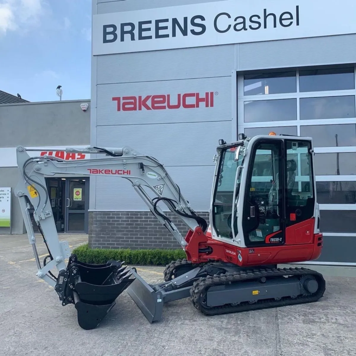 Takeuchi TB235 Mini Digger - Image 1