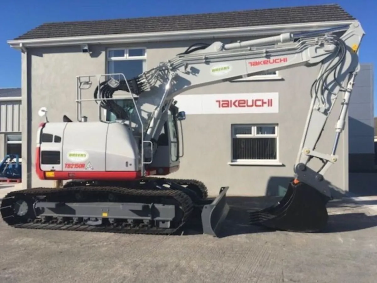 Takeuchi TB2150R Excavator - Image 2