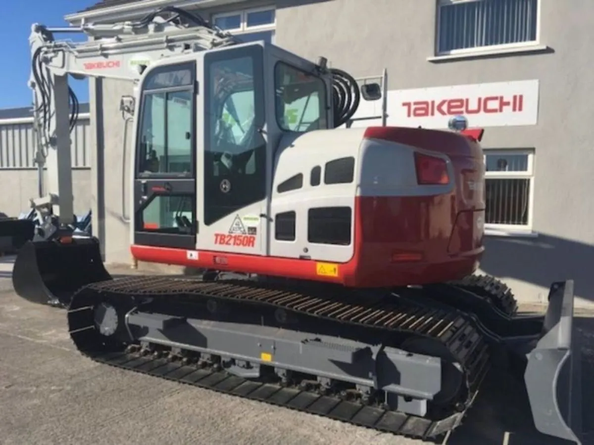 Takeuchi TB2150R Excavator - Image 4