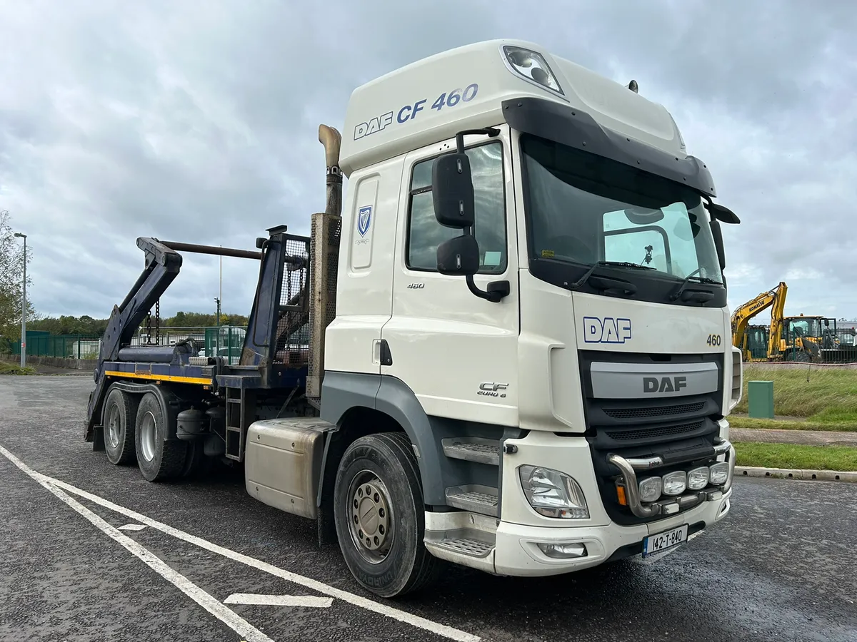 Daf CF460 Hyva Skiploader