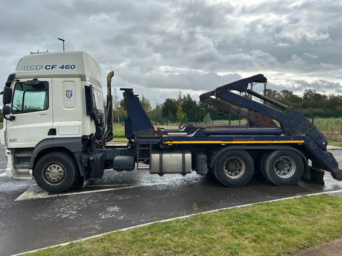 Daf CF460 Hyva Skiploader - Image 4