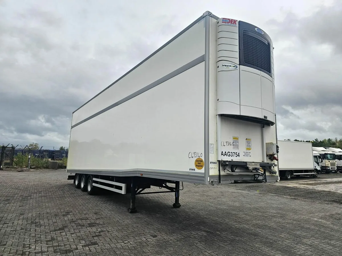 2018 METALLIX FRIDGE TRAILER,4.95M EXTERNAL HEIGHT