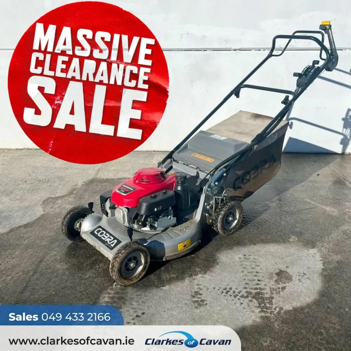 SALE Cobra Kaaz walk-behind lawnmower - Image 1