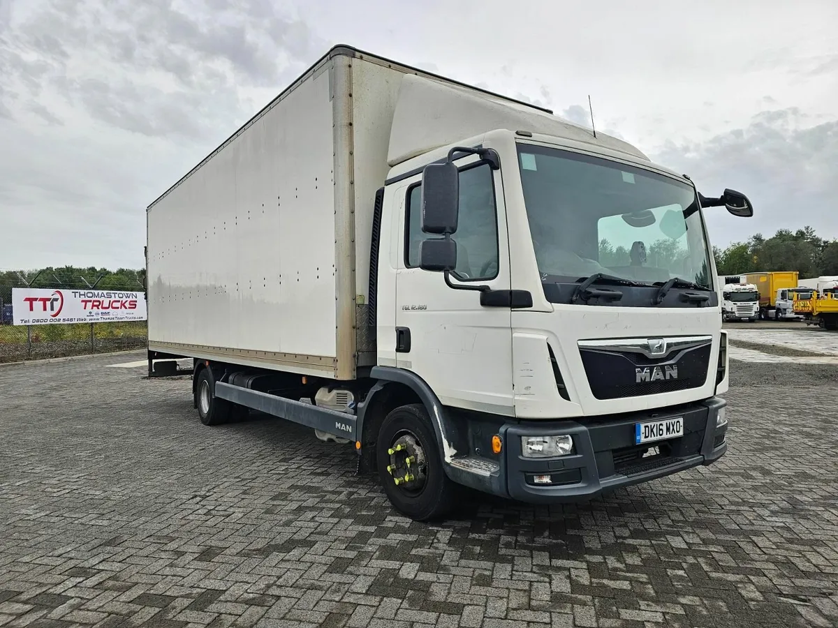 2016 Man TGL 12.180 4x2 12 ton 23ft Box Body - Image 1