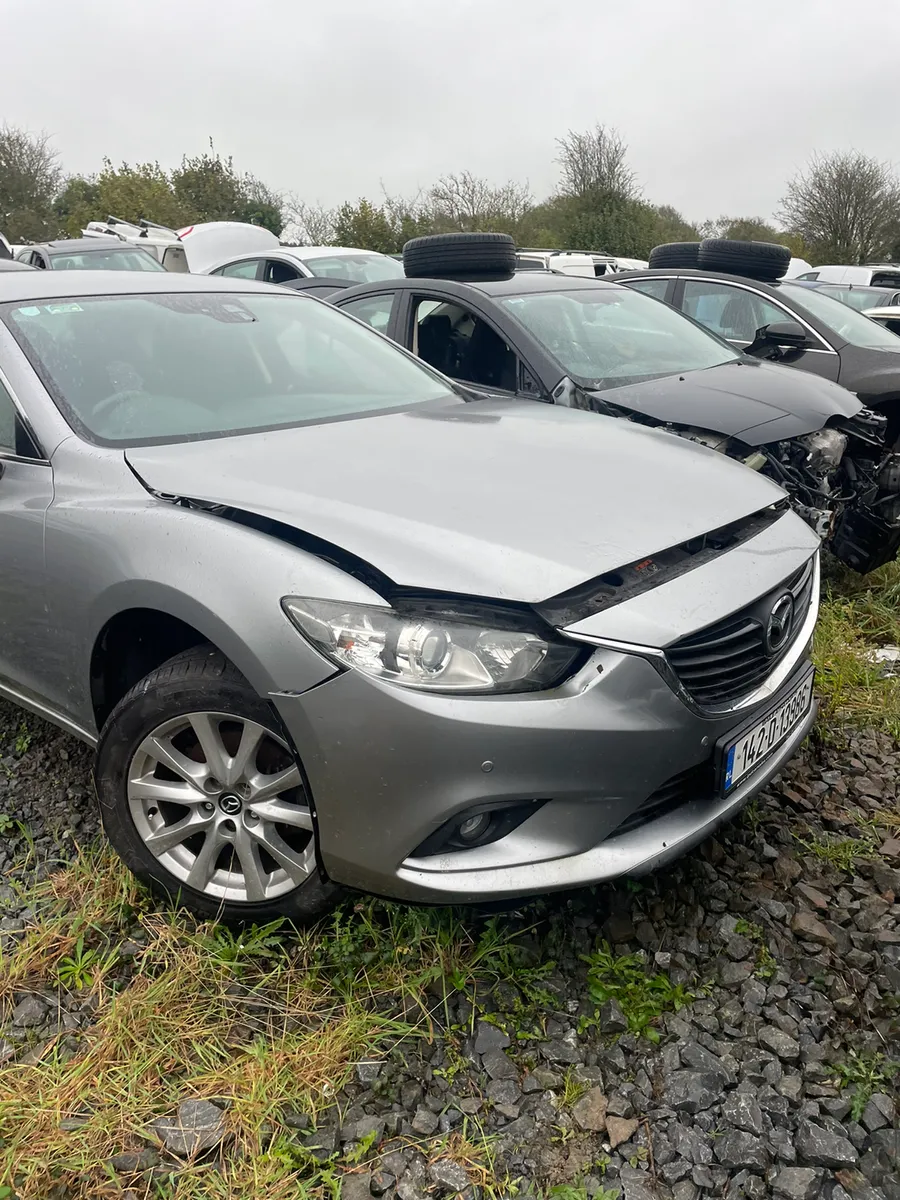 2014 Mazda 6 diesel full front for sale - Image 1