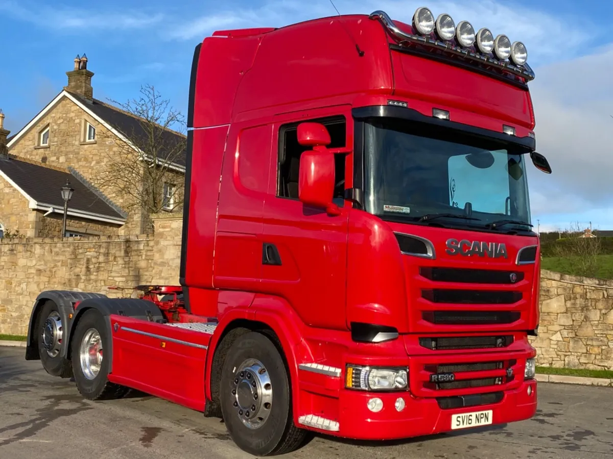 2016 Scania R580 6x2 Topline