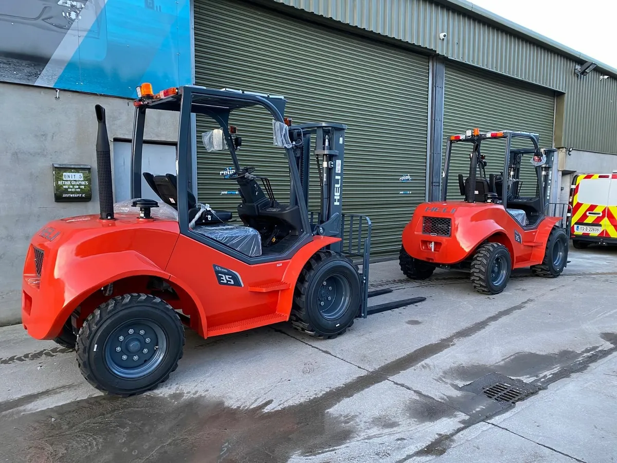 New Heli Rough Terrain forklifts