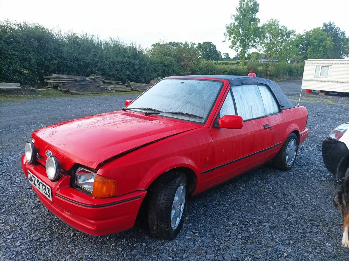 Ford escort convertable - Image 1