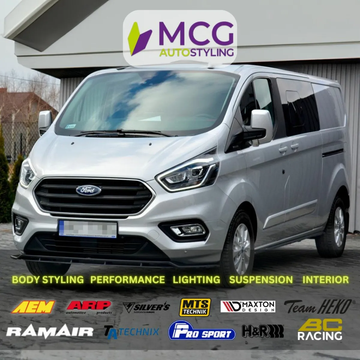 Ford Transit Custom Styling Parts & Accessories