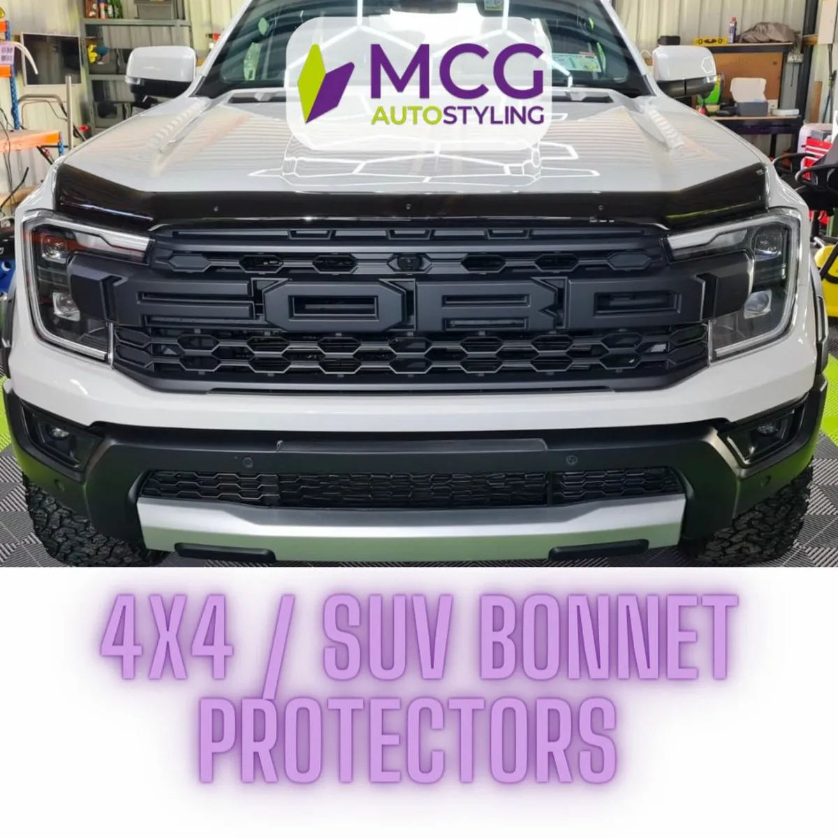 Van & 4x4 Bonnet Protectors - Image 1