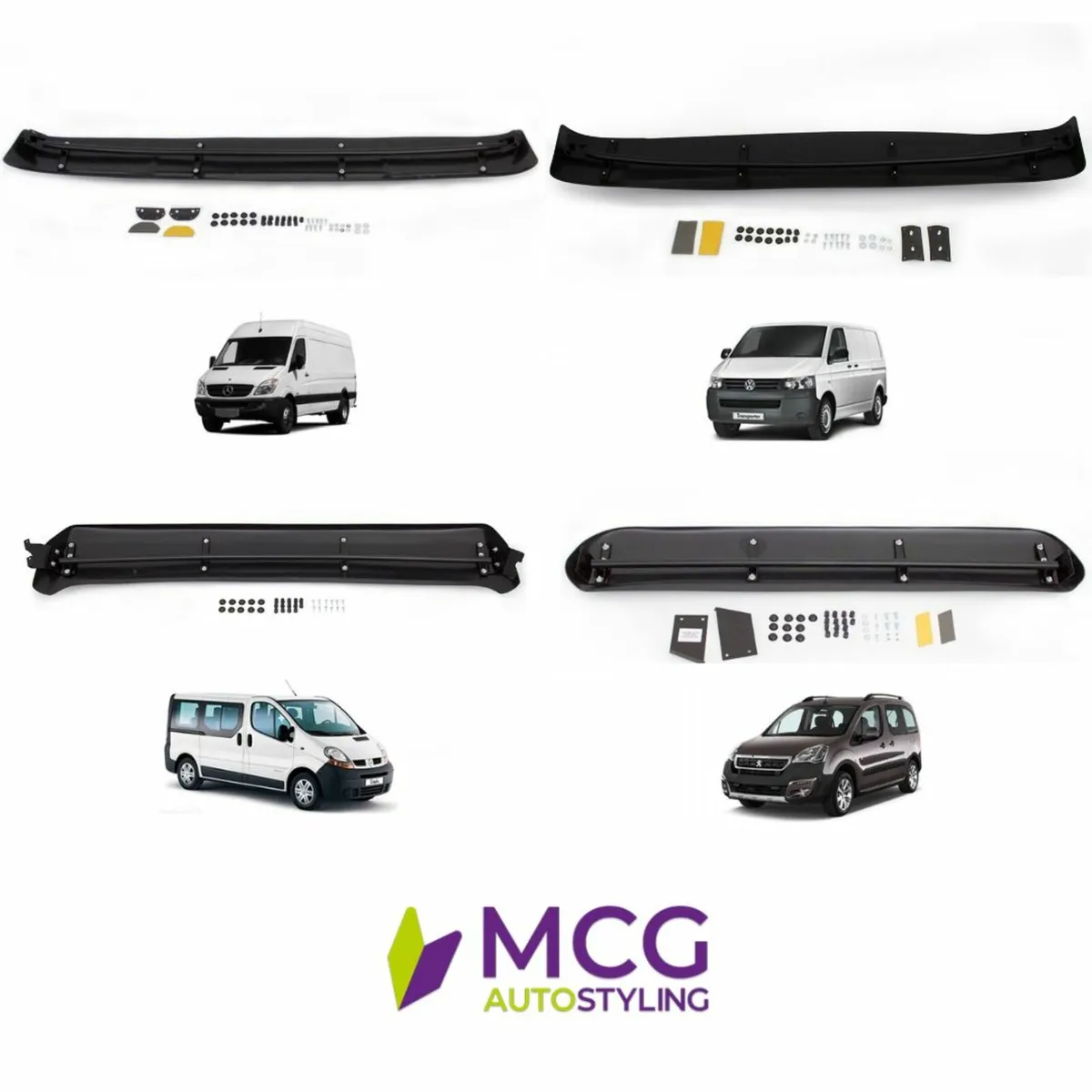 Van Windscreen Sun Visors - Image 1