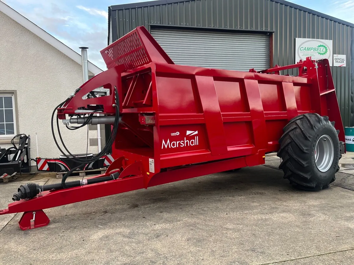 New Marshall Rear Discharge Dung Spreaders for sale in Co. Louth for €