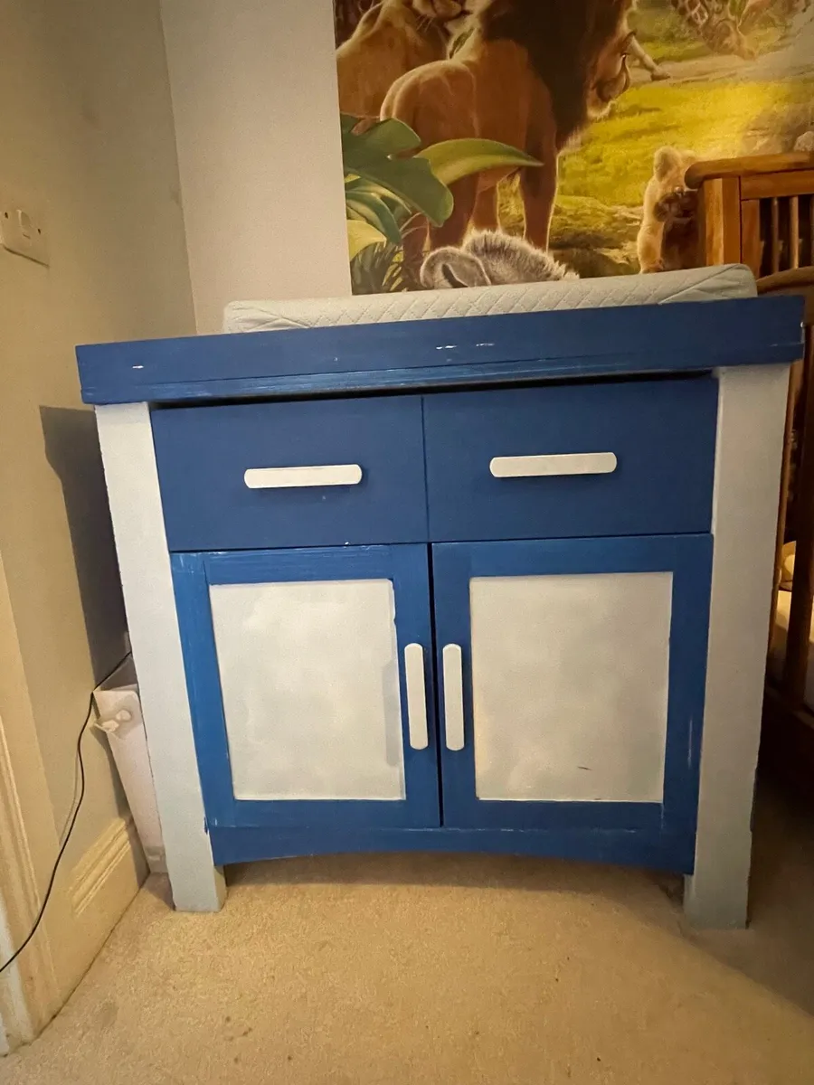 Upcycled Baby Changing Table