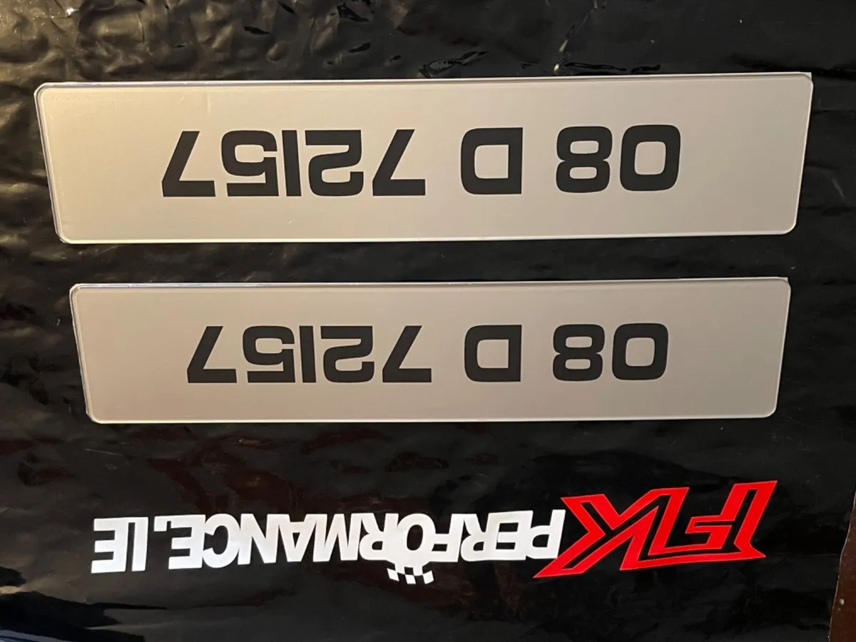 Best value gel number plates only €49 pair - Image 3
