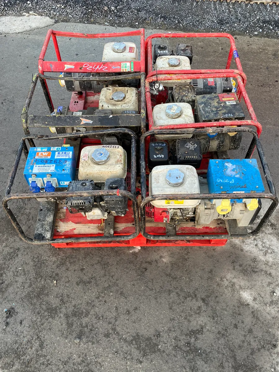 Choice of 6 Petrol Generators - Image 3