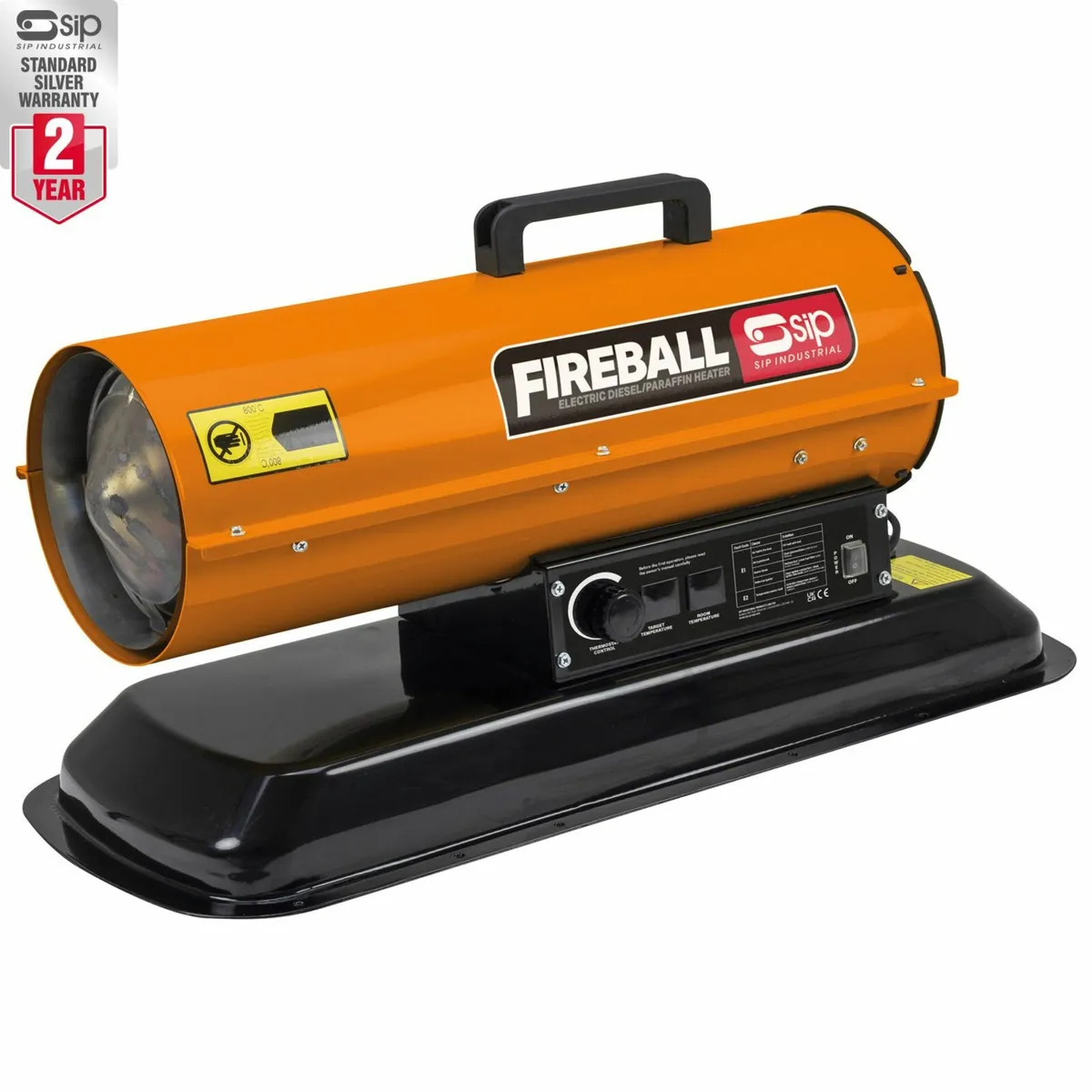 SIP FIREBALL XD75F Diesel/Paraffin Space Heater - Image 2