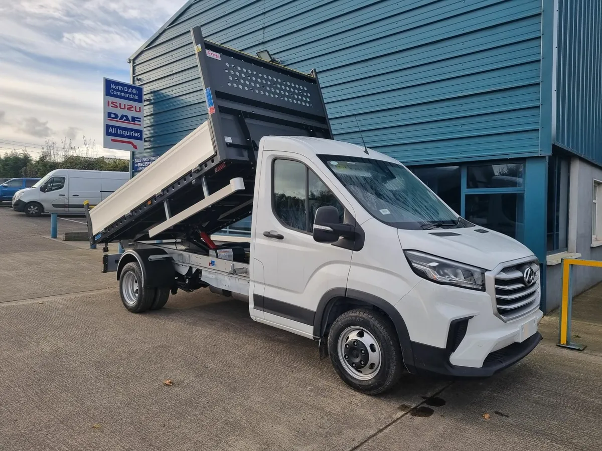 NEW MAXUS DELIVER 9 TIPPER