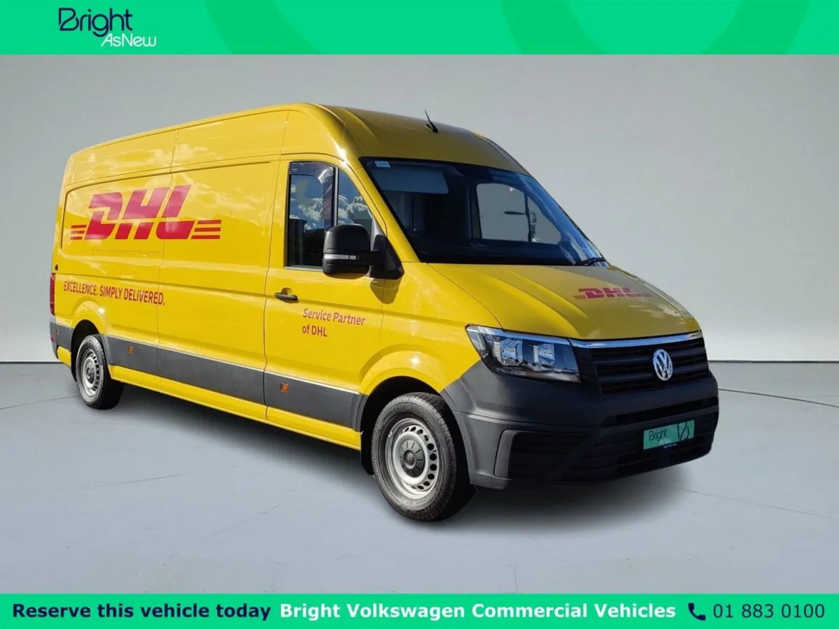 Volkswagen Crafter LWB 140BHP M6F DHL  26 950 Plu