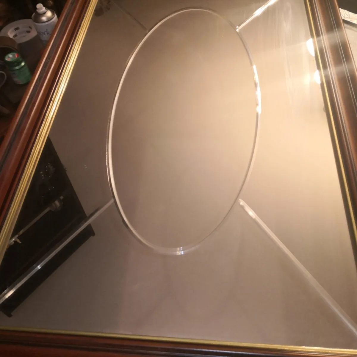 Stunning heavy bevelled mirror