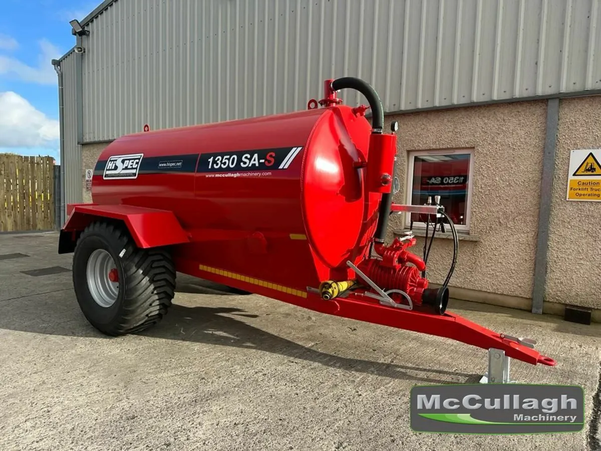 New HiSpec 1350 Slurry Tanker