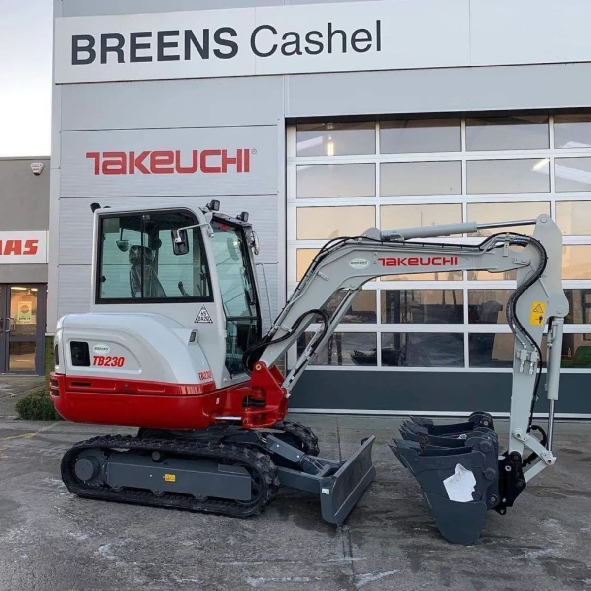 New Takeuchi TB230 - Only €85 per week…