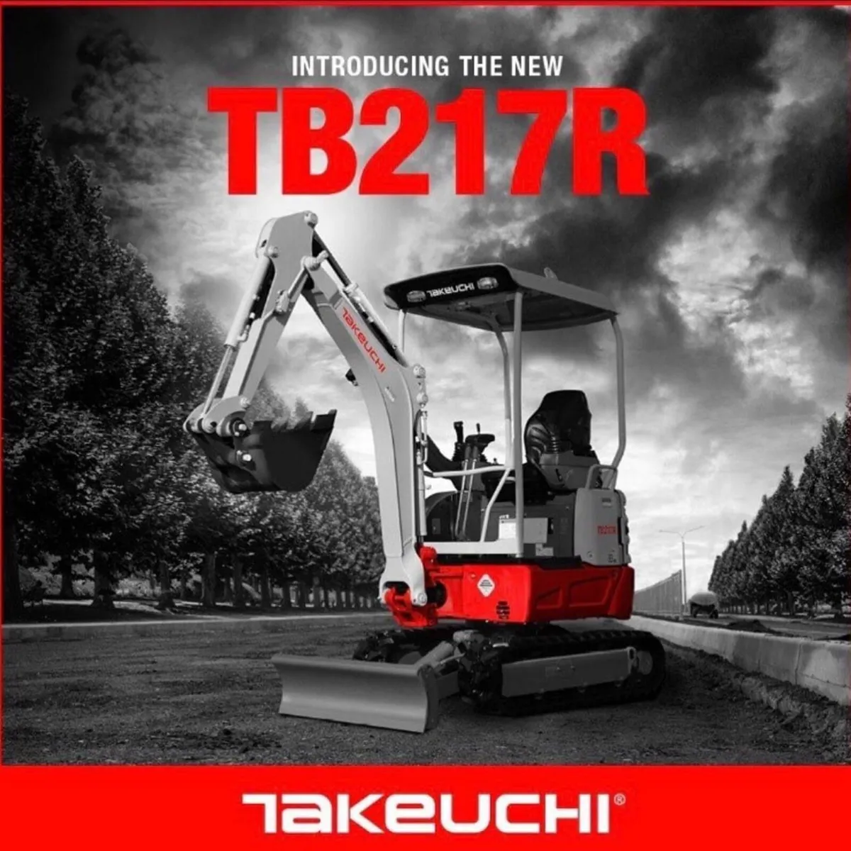Takeuchi TB217R - Own this for just €82 per Week