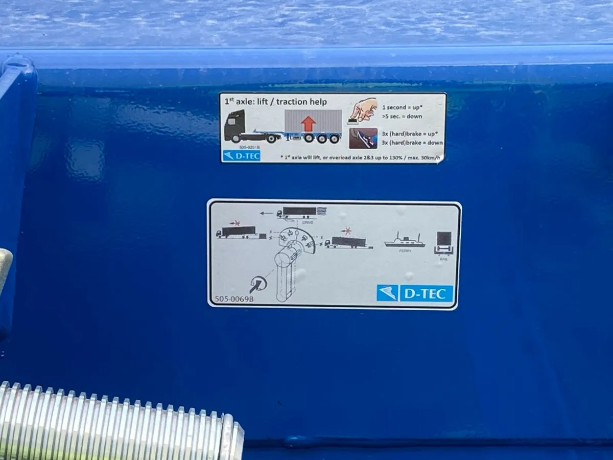 2023 D-TEC CONTAINER CHASSIS PM-3-SSliding Skellys - Image 4