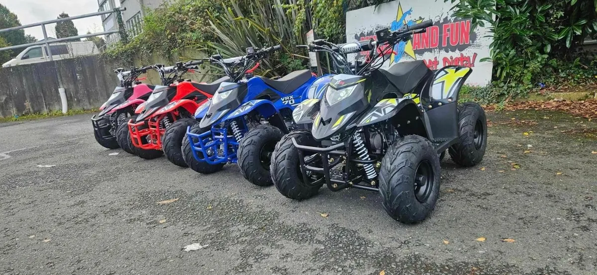 Fun bikes best sale 70cc quad