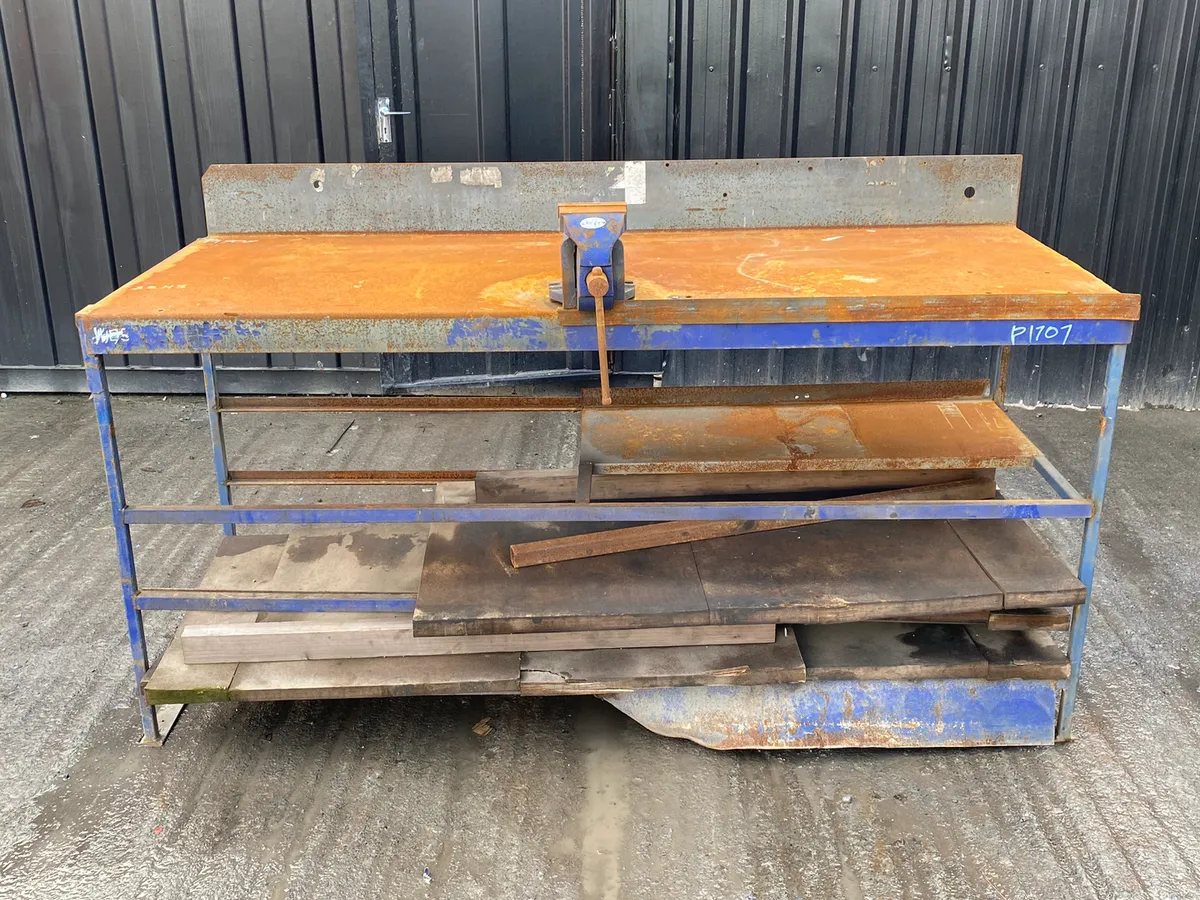 Work Bench with Vice - Image 2