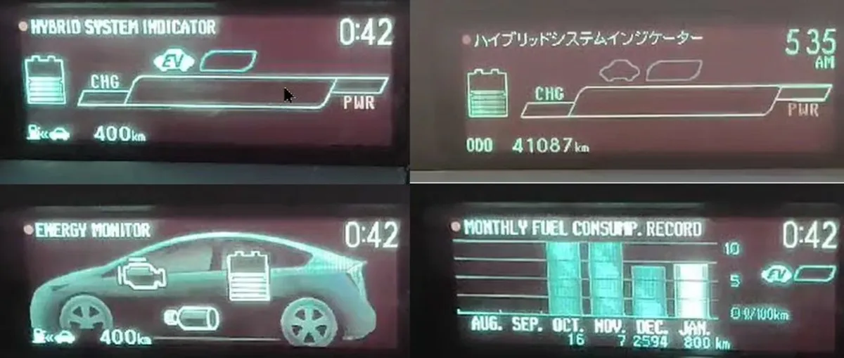 Toyota Prius Japanese Language Conversion - Image 3