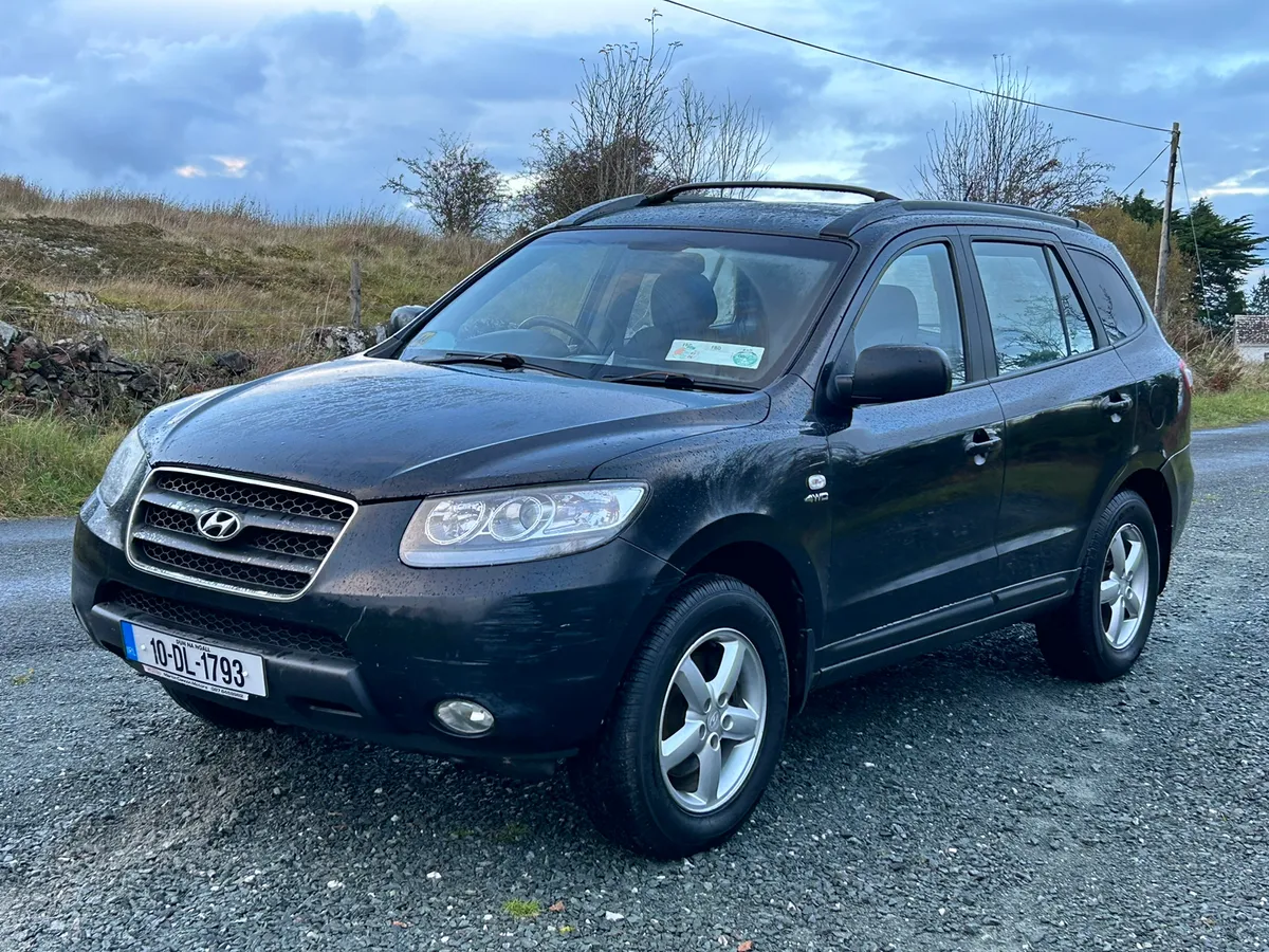 2010 Hyundai Santa Fe 2.2 4x4 €333 tax... - Image 4