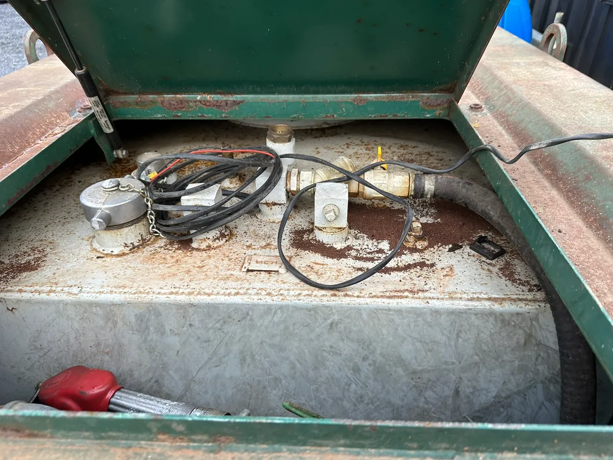 1000L Bunded Bowser with electric pump - Image 2