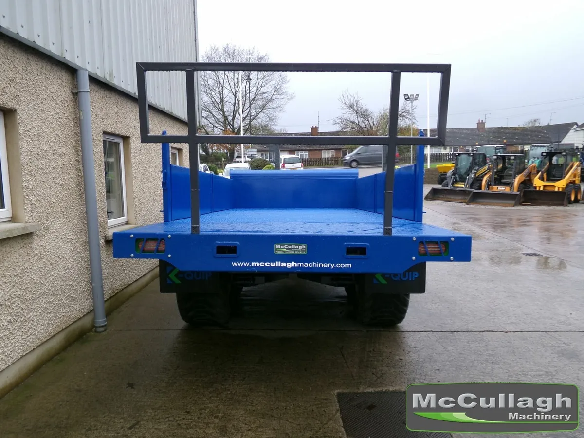 New K-Quip14ft x 7ft 6in Drop-side Tipping Trailer - Image 4