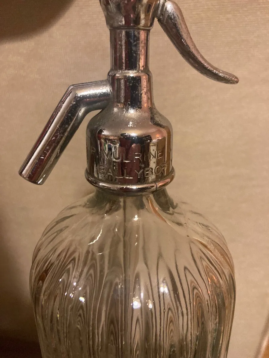Rare Donegal soda bottle p Mulrine ballybofey - Image 3