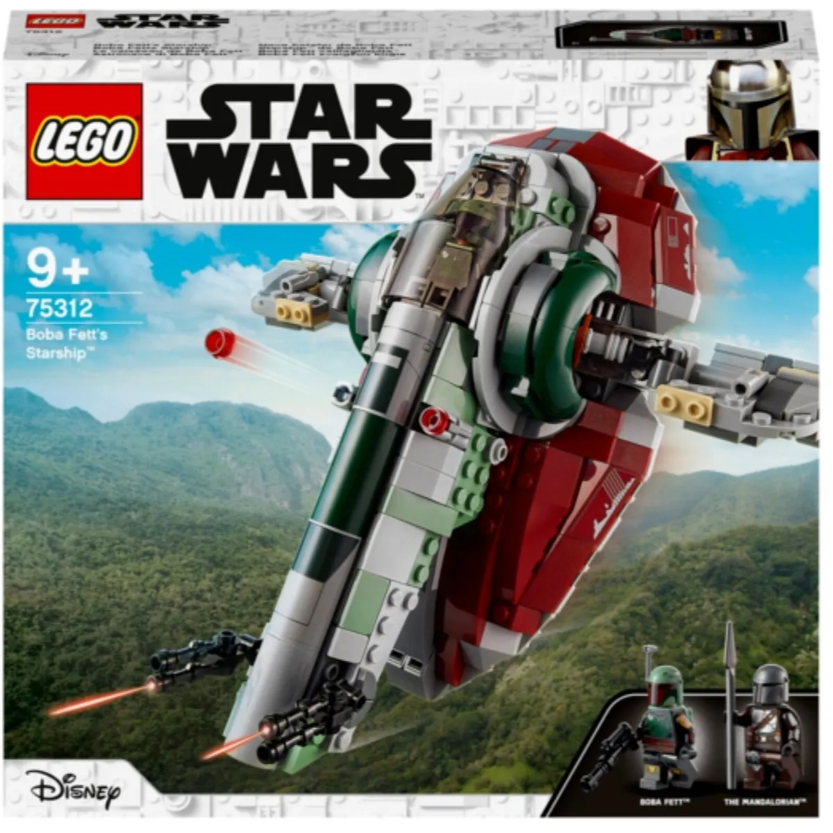 Lego Star Wars 75312 Boba Fett's Ship - Image 1